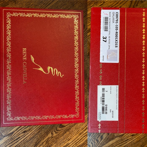 *SOLD* Rene Caovilla Galaxia Satin Crystal Sandals - Picture 16 of 17